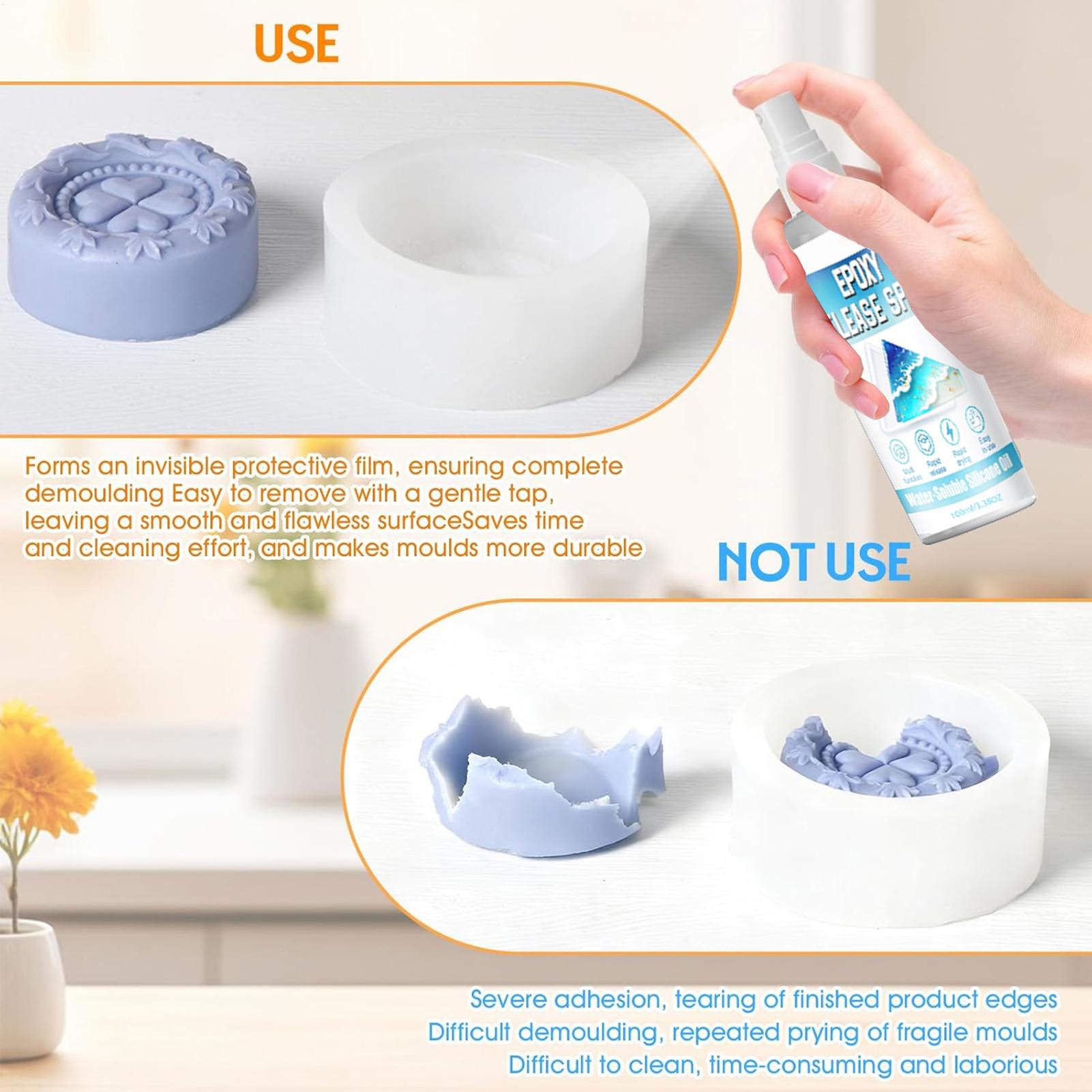 100ml Silicone Release Spray E - đánh giá và giá Soap Making Name