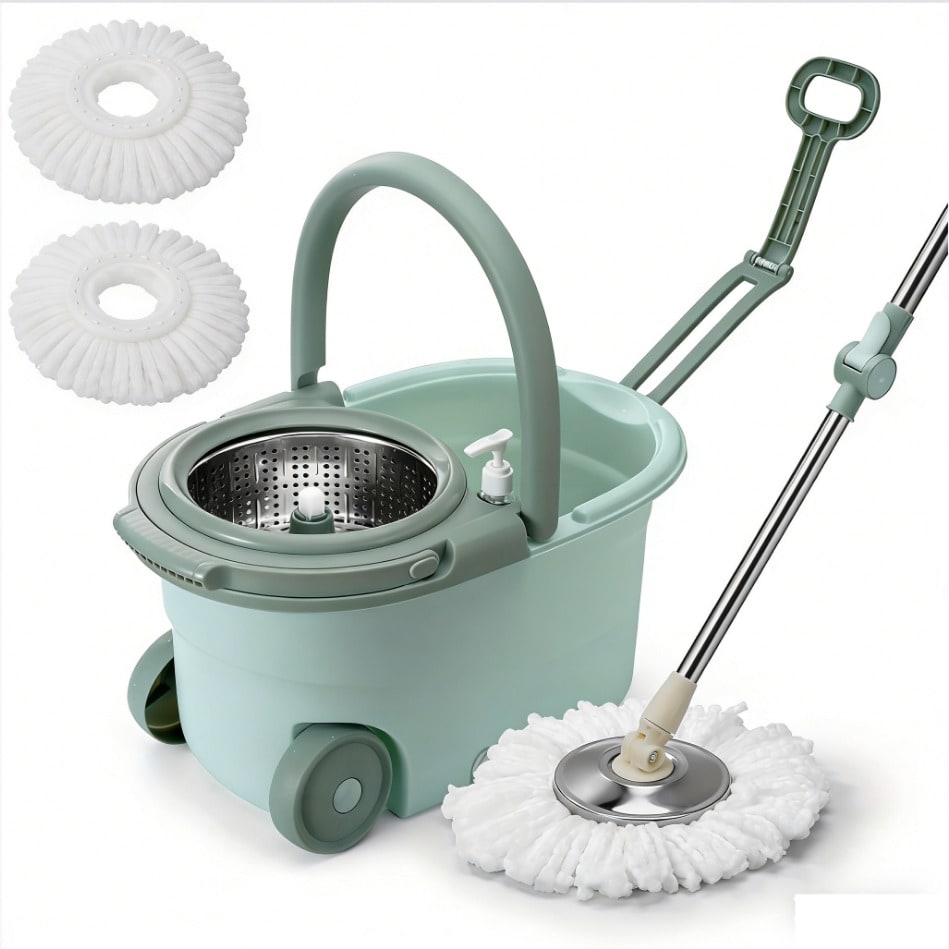 360 Spin Mop And Bucket System - đánh giá và giá Kraft Soap Label