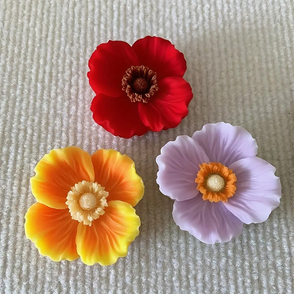 Flower Silicone Candle Mold, C - đánh giá và giá Soap Making Gifts