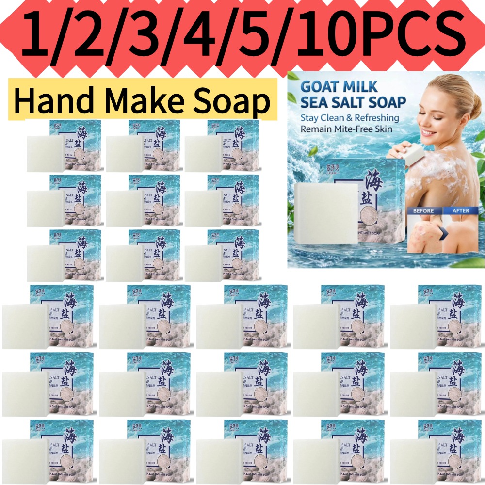 1/2/3/4/5pcs 100g Hand Make So - đánh giá và giá Soap Making Goats Milk