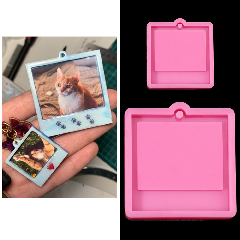 Photo Frame Epoxy Resin Keycha - đánh giá và giá Soap Making Name