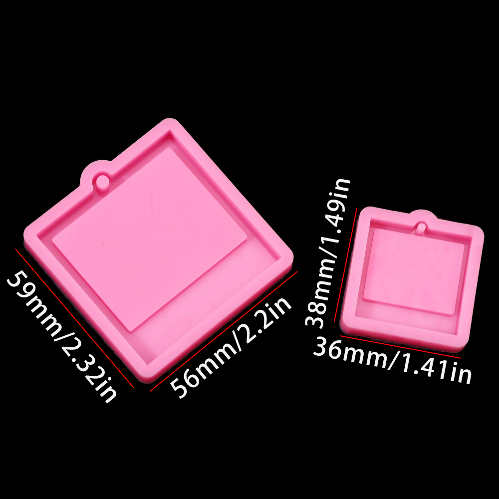 Photo Frame Epoxy Resin Keycha - đánh giá và giá Soap Making Name