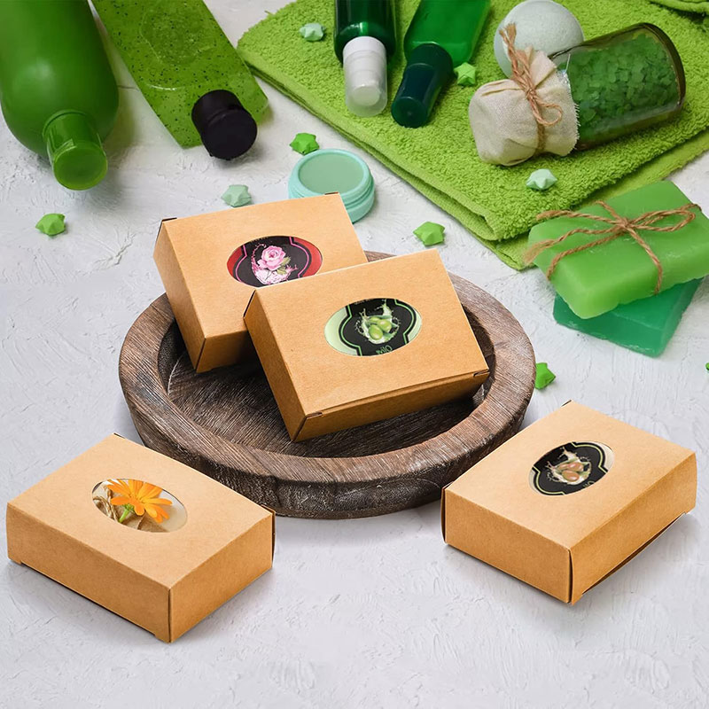 20/30Pcs Mini Kraft Paper Box  - đánh giá và giá Kraft Soap Label