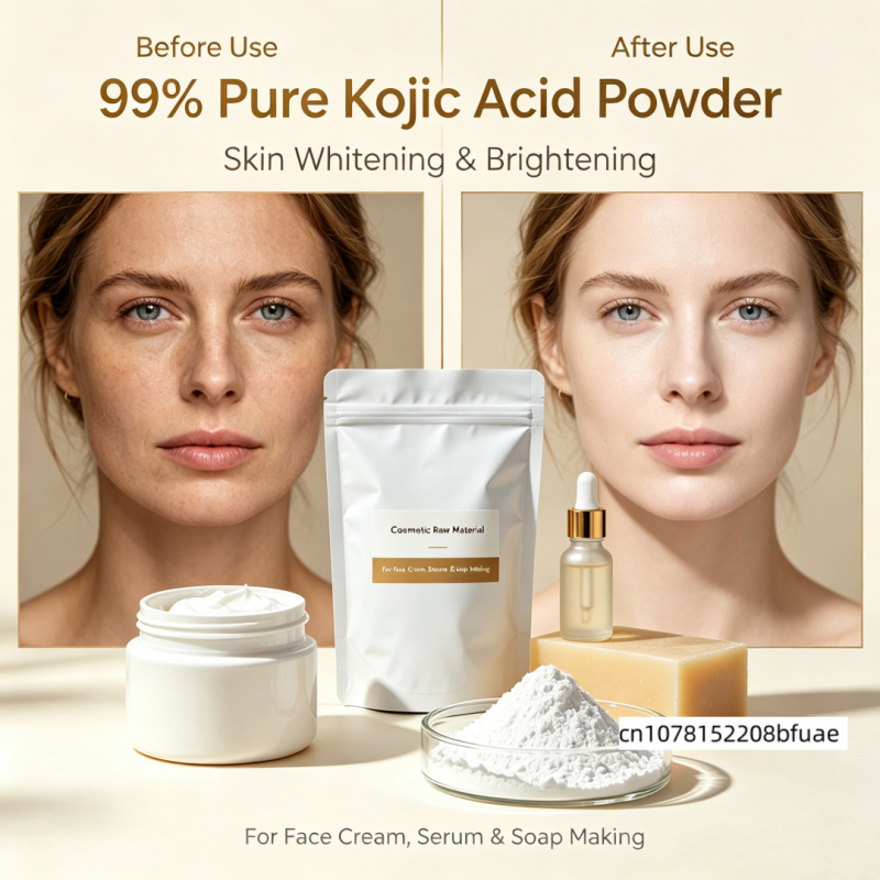99% Pure Kojic Acid Powder Ski - đánh giá và giá Soap Making Acid