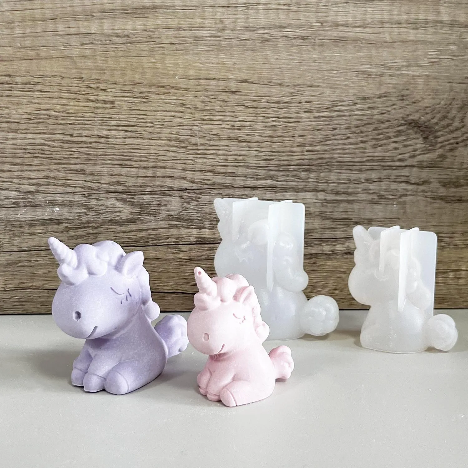 3D Geometric Silicone Unicorn  - đánh giá và giá Soap Making Chemical