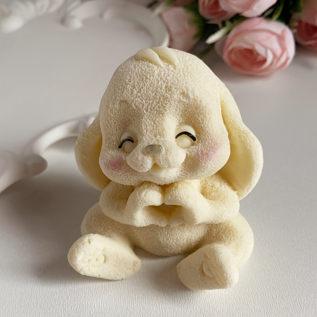 1pc Adorable Rabbit Resin Sili - đánh giá và giá Soap Making Name