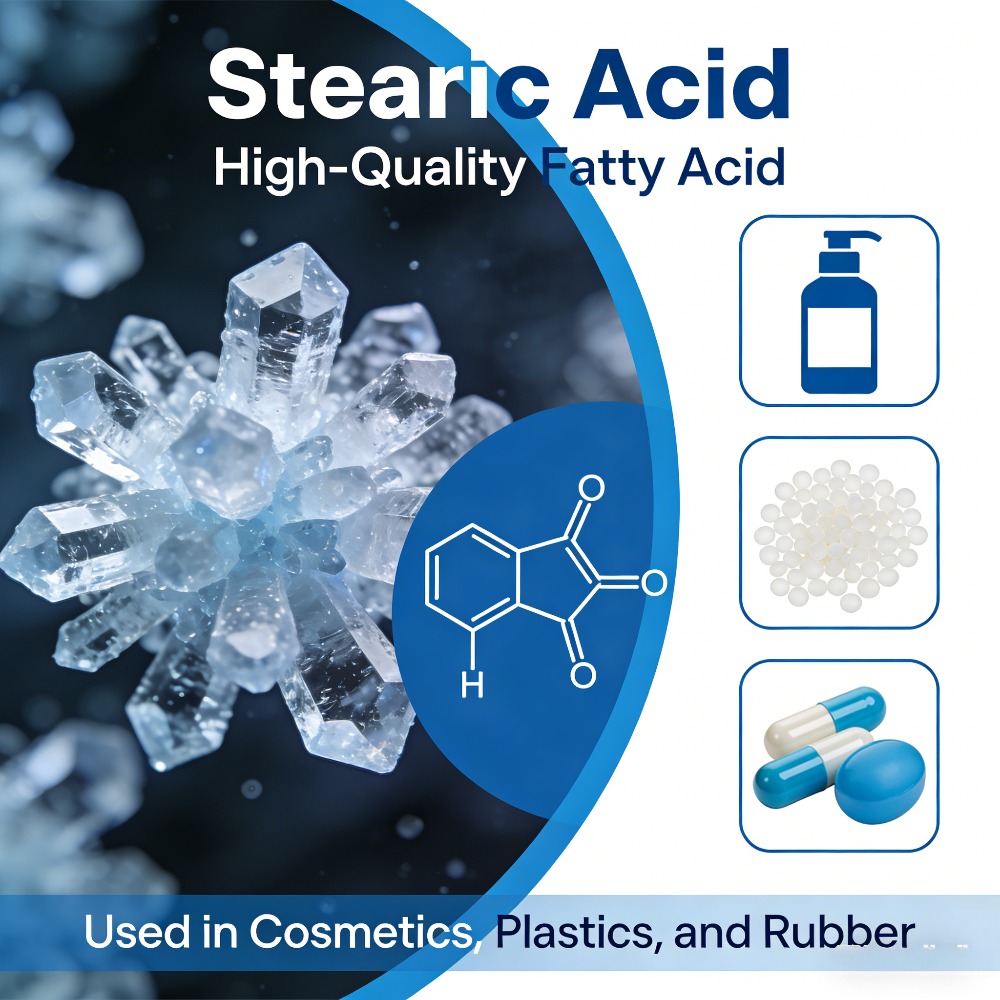 Stearic Acid Powder 100% Pure  - đánh giá và giá Soap Making Acid