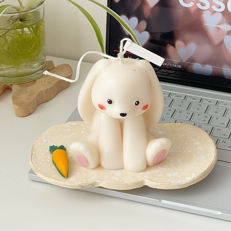 Sitting Rabbit Silicone Candle - đánh giá và giá Soap Making Gifts