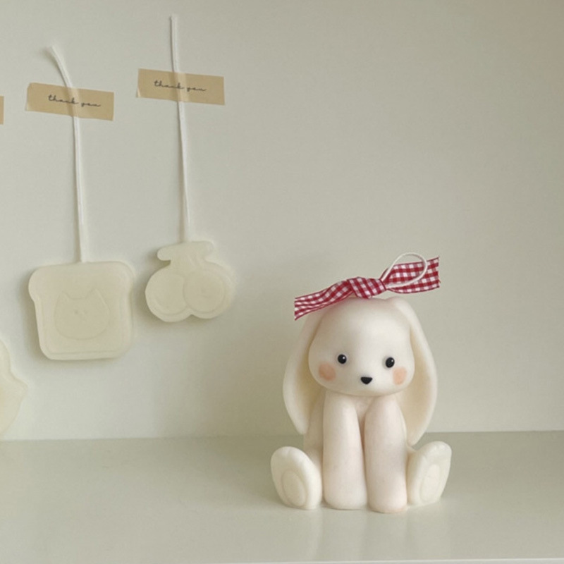 Sitting Rabbit Silicone Candle - đánh giá và giá Soap Making Gifts