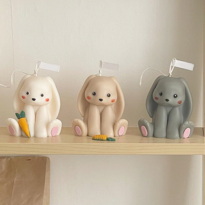 Sitting Rabbit Silicone Candle - đánh giá và giá Soap Making Gifts