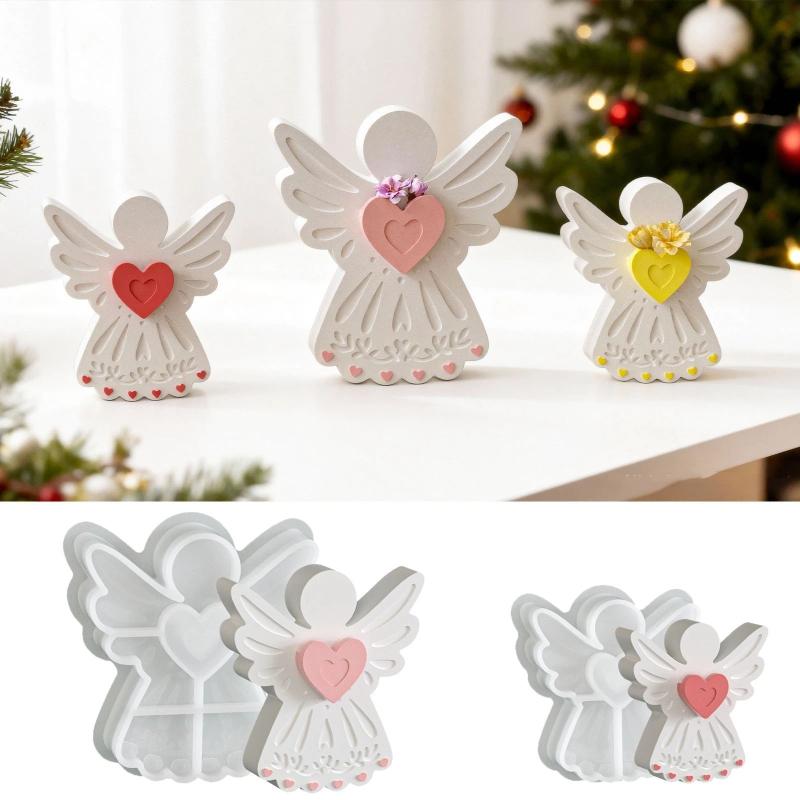 Love Angel Gypsum Mold Candle  - đánh giá và giá Soap Making Name