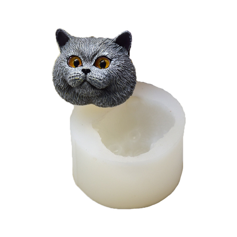Silicone Mold Short-haired Cat - đánh giá và giá Soap Making Name