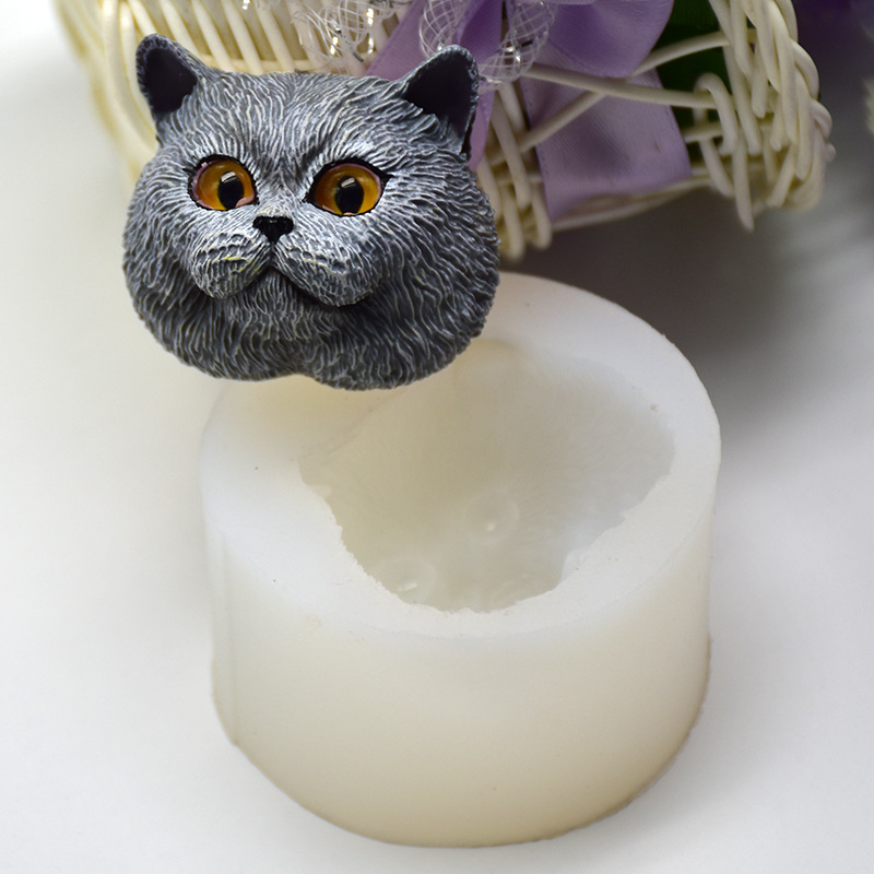 Silicone Mold Short-haired Cat - đánh giá và giá Soap Making Name