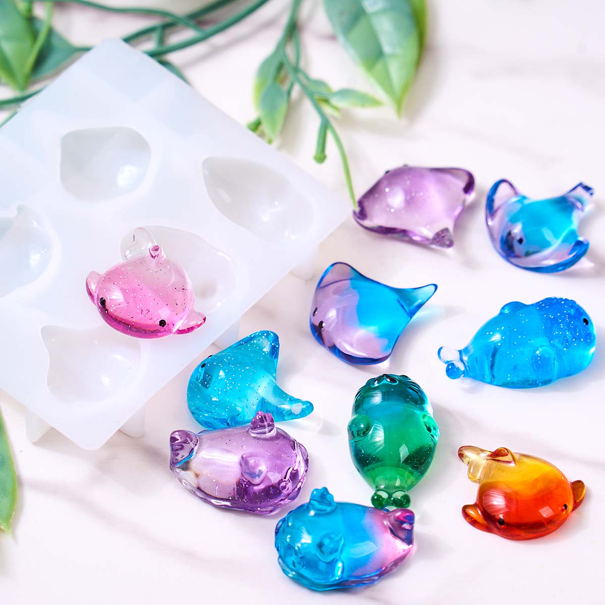 3D Healing Kawaii Manta Ray Wh - đánh giá và giá Soap Making Name
