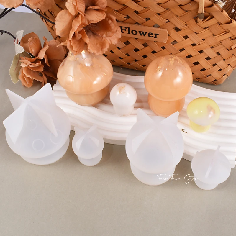 3D Mushroom Candle Silicone Mo - đánh giá và giá Soap Making Chemical