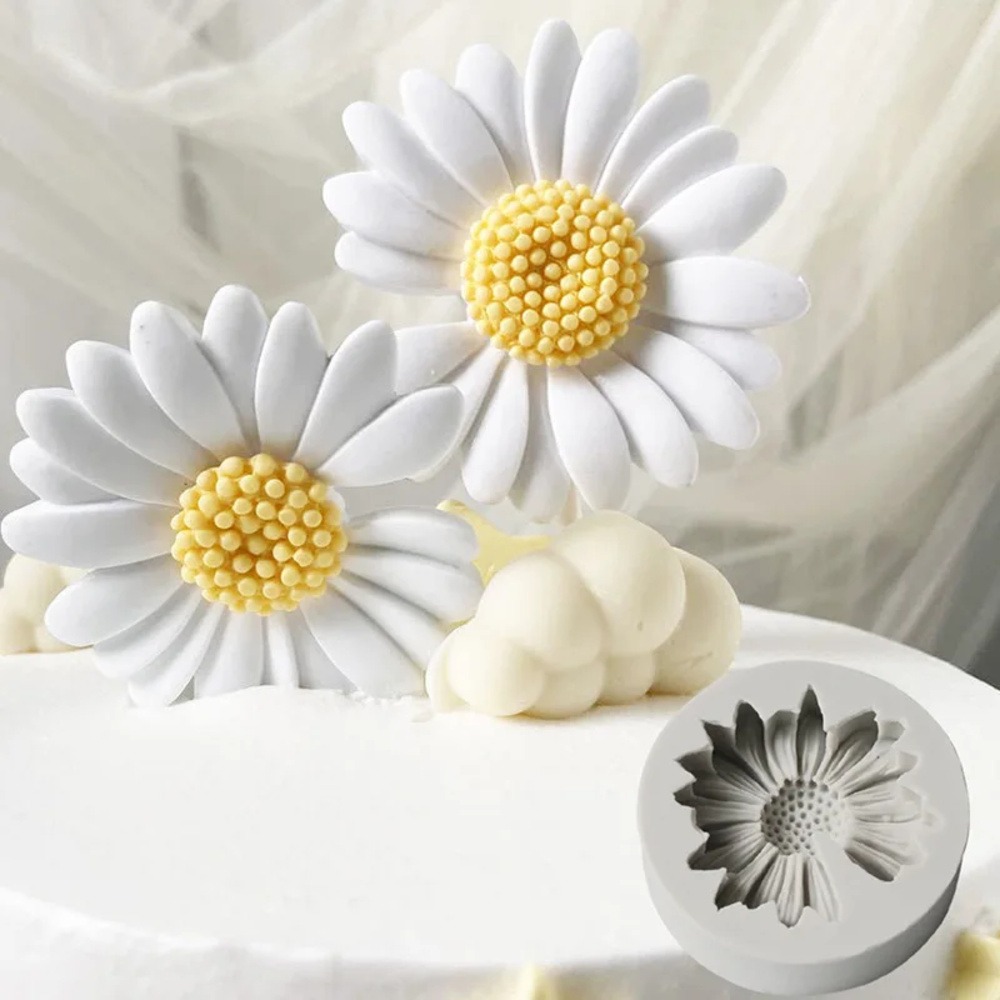 3D Daisy Flower Mold Sun Flowe - đánh giá và giá Soap Making Name