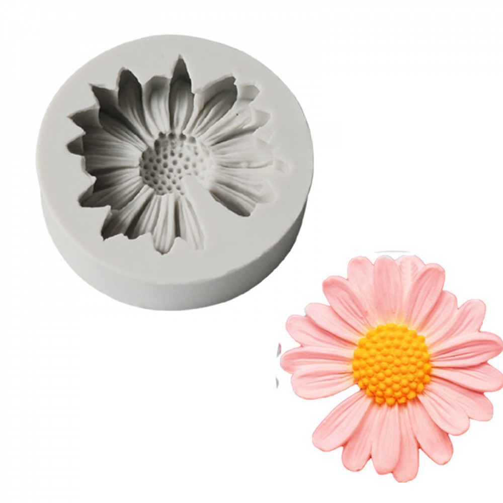 3D Daisy Flower Mold Sun Flowe - đánh giá và giá Soap Making Name