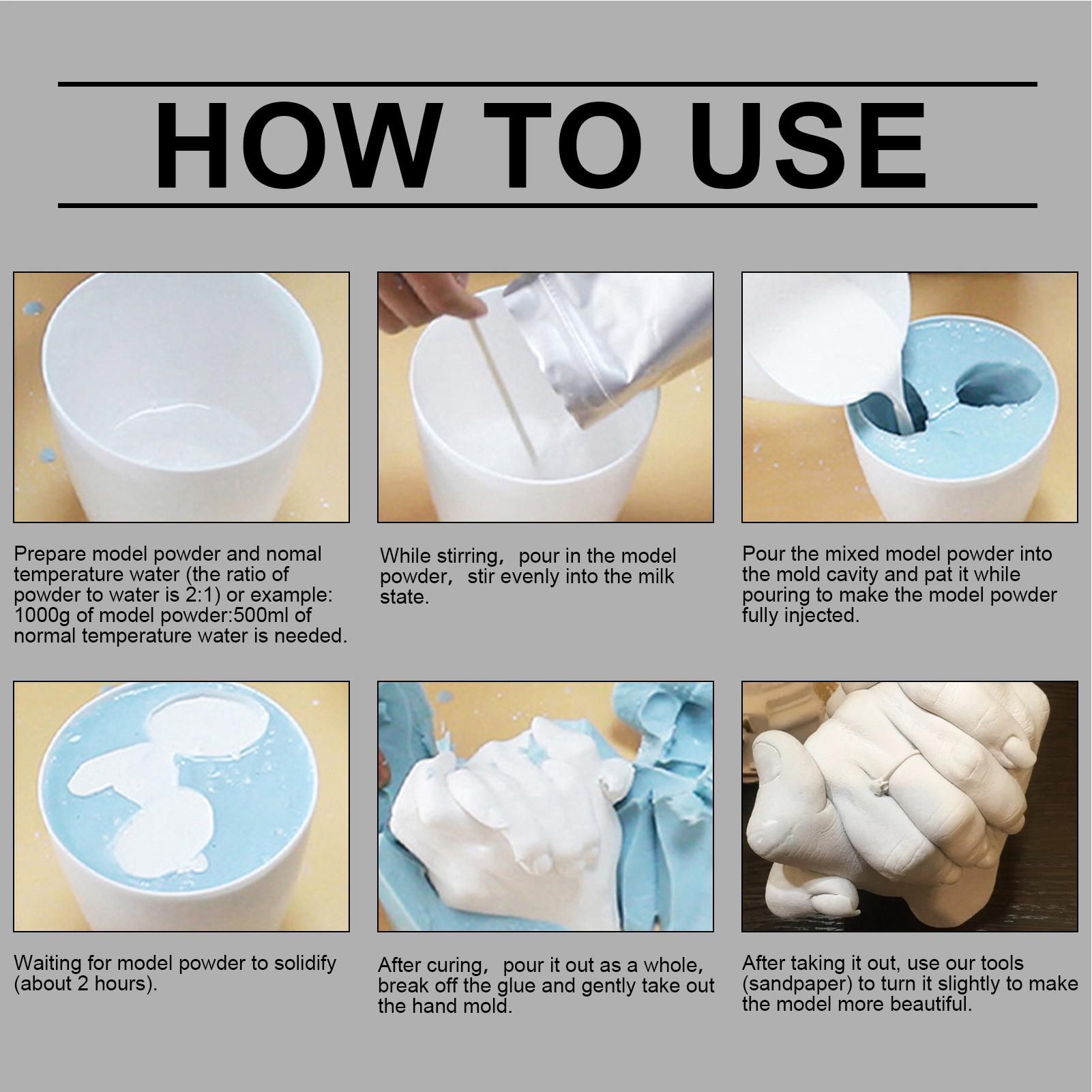 Baby Hand And Foot Casting Kit - đánh giá và giá Soap Making Experiment