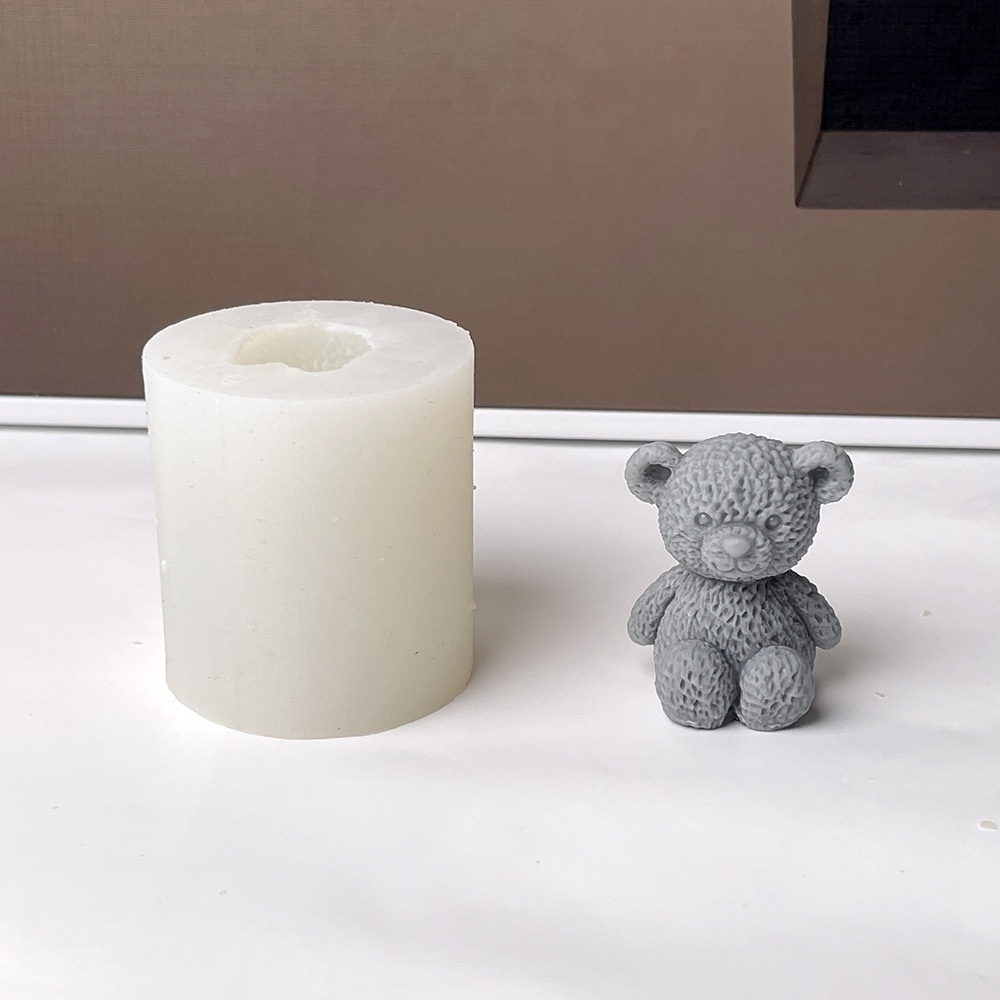 3D Cute Bear Candle Making Mou - đánh giá và giá Soap Making Chemical