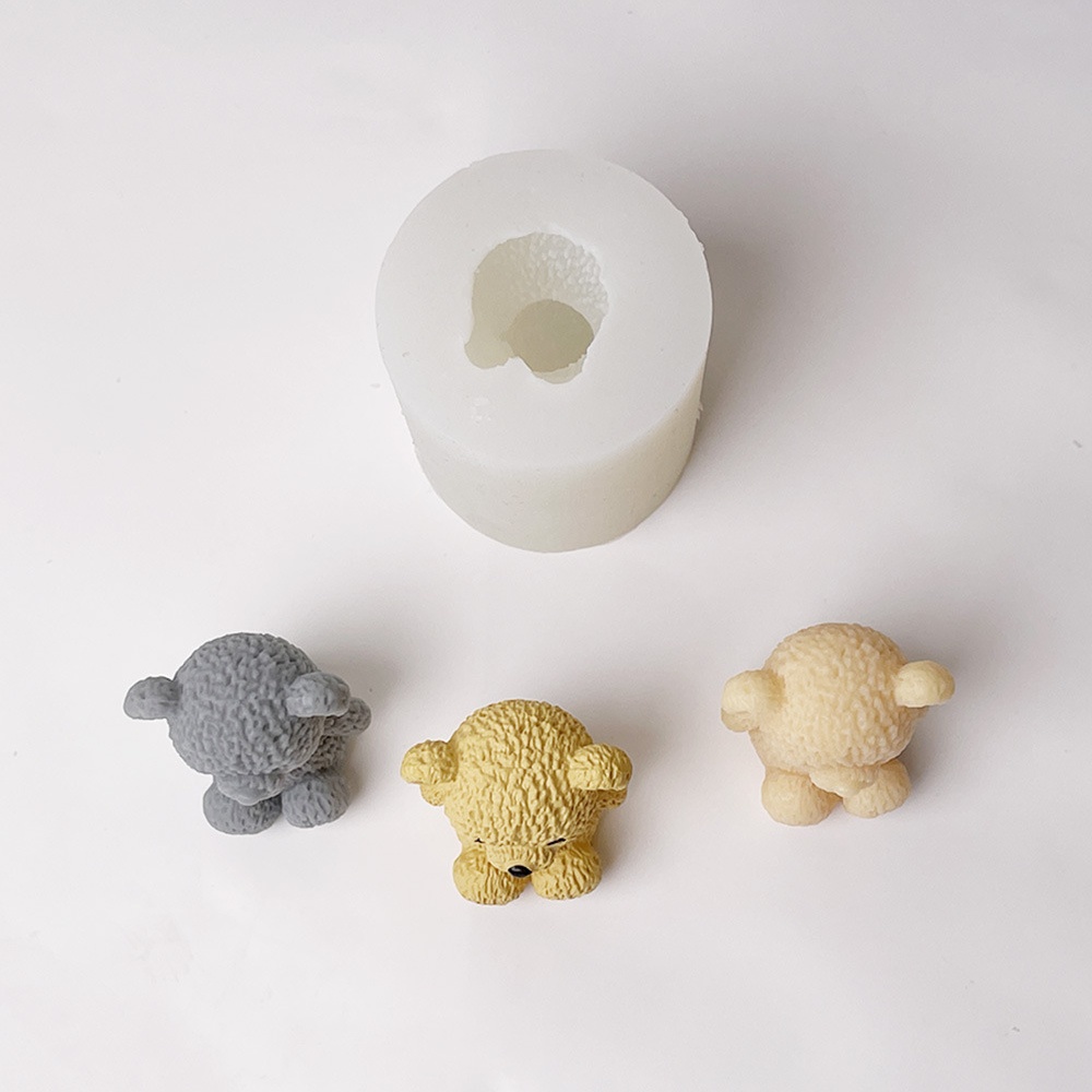 3D Cute Bear Candle Making Mou - đánh giá và giá Soap Making Chemical