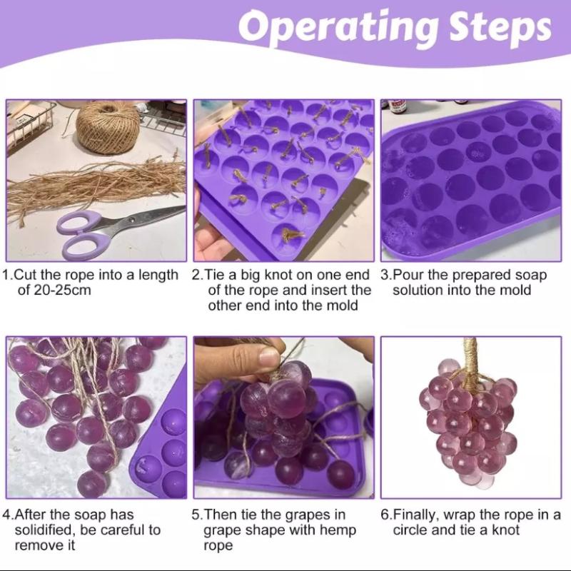 DIY Soap Making Kit Grape Soap - đánh giá và giá Soap Making Experiment