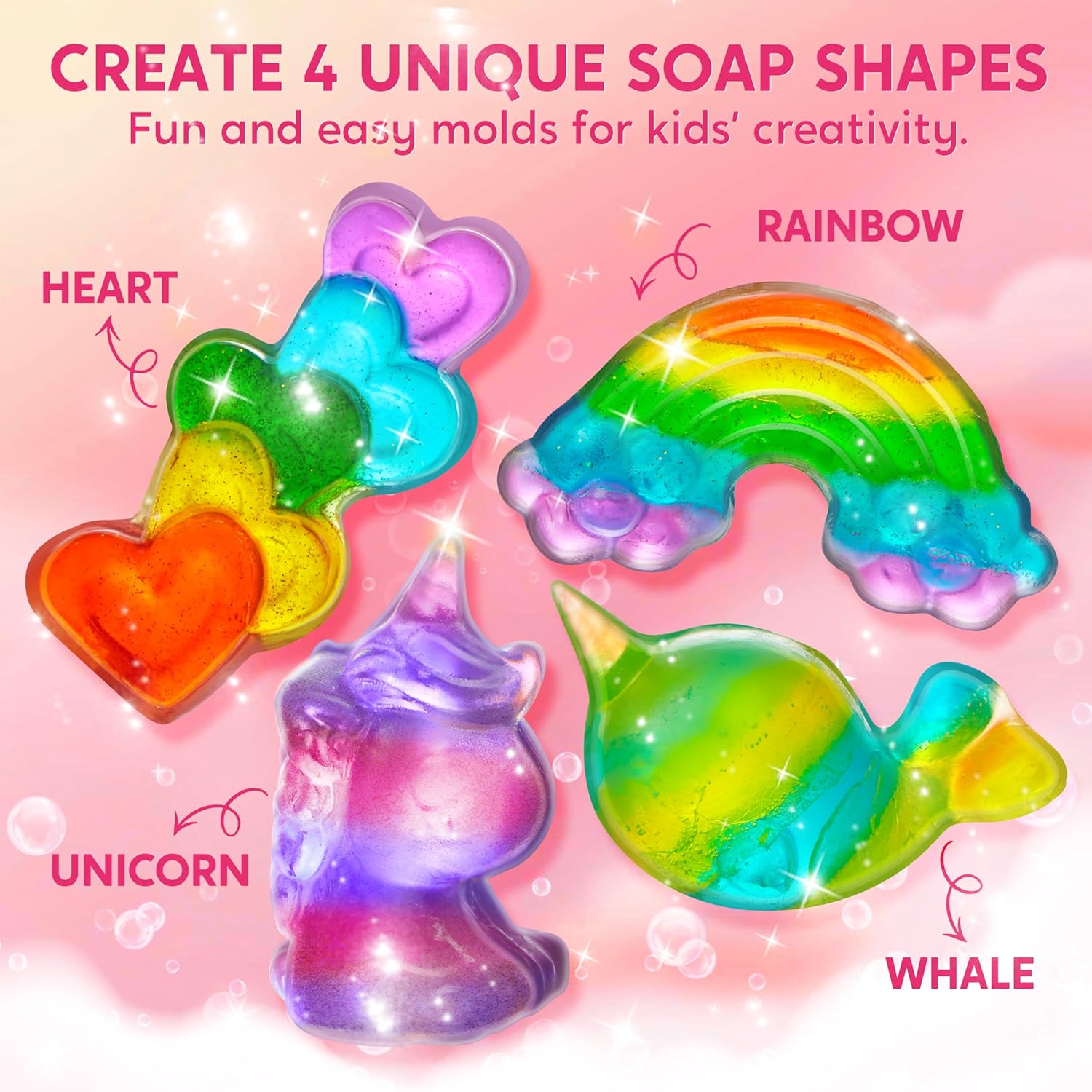 JOYFY Unicorn Soap Making Kit  - đánh giá và giá Soap Making Experiment