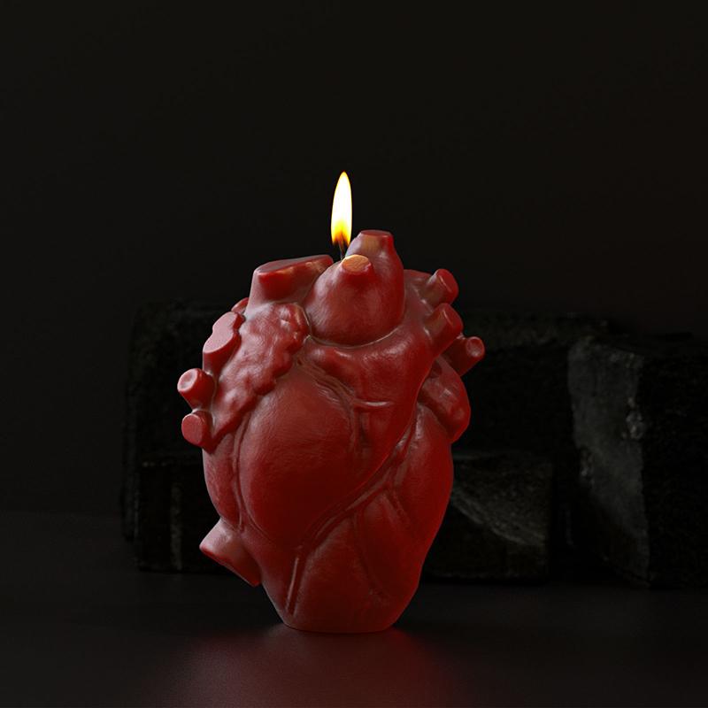 DIY Heart Shaped Candle Silico - đánh giá và giá Soap Making Gifts